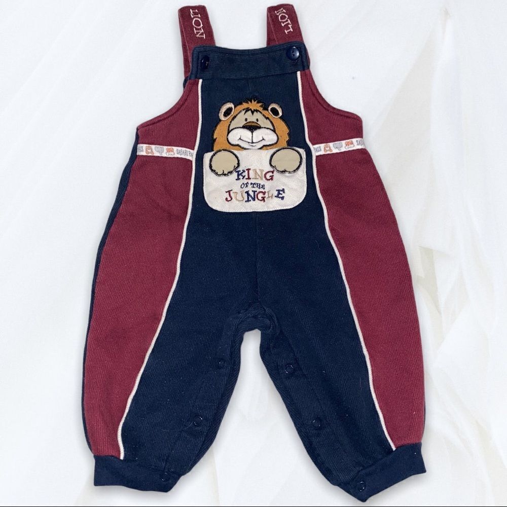 Vintage Sesame Street (18M) King of the Jungle Bubble Jumpsuit